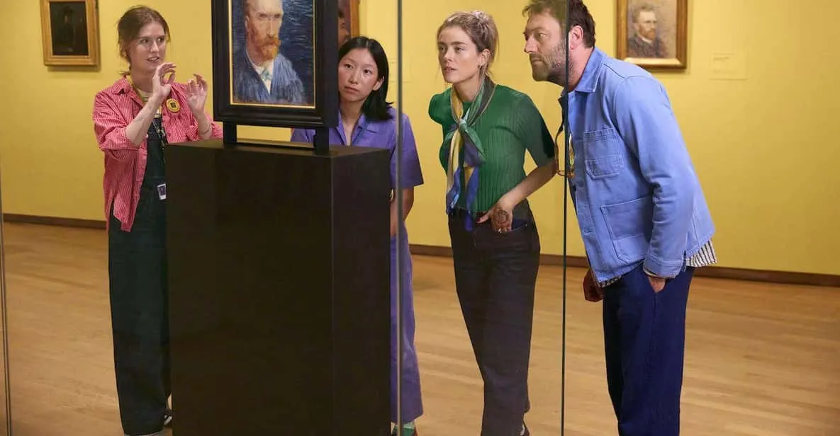 Guided tour entering the Van Gogh Museum